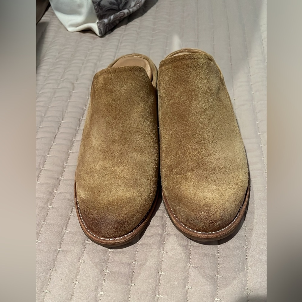 Suede Mules! Super cute!